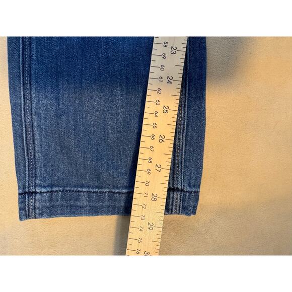 Anthropologie Pilcro Carpenter Jeans Utility Painter Denim Size 28 8 - Picture 12 of 13